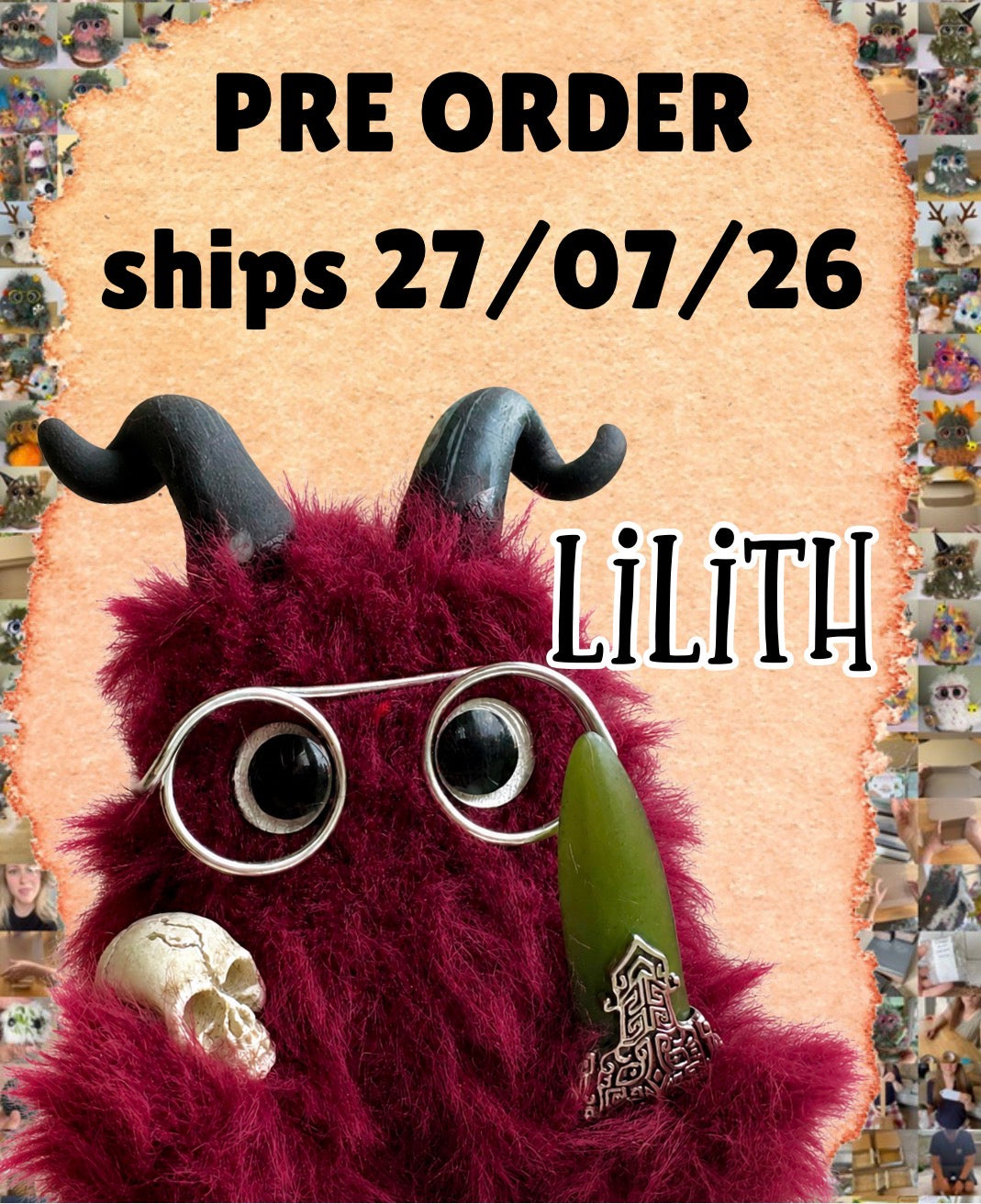 !PRE ORDER! Moss Baby Lilith