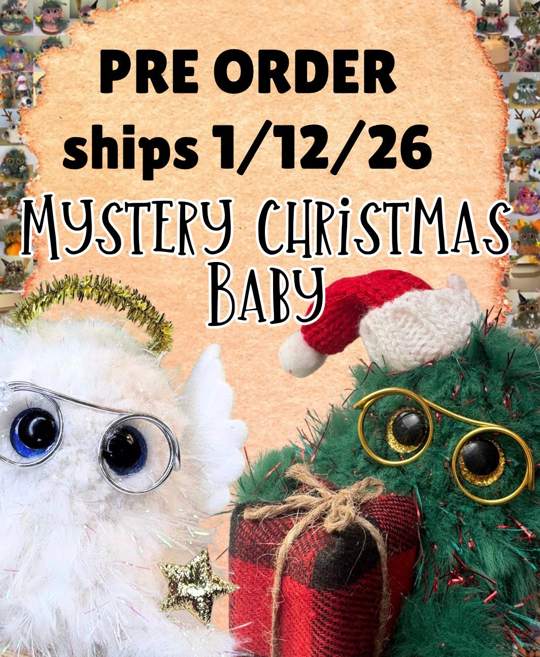 !PRE ORDER!  Mystery Christmas Baby!
