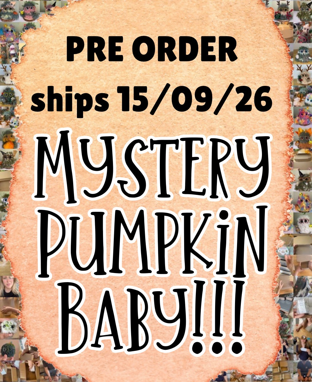 !PRE ORDER! Mystery Pumpkin Baby!