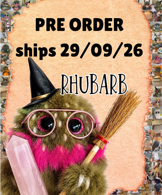 !PRE ORDER! Moss Baby Rhubarb