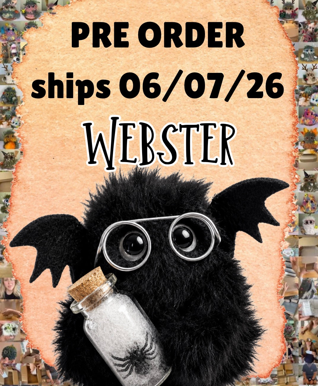!PRE ORDER! Moss Baby Webster